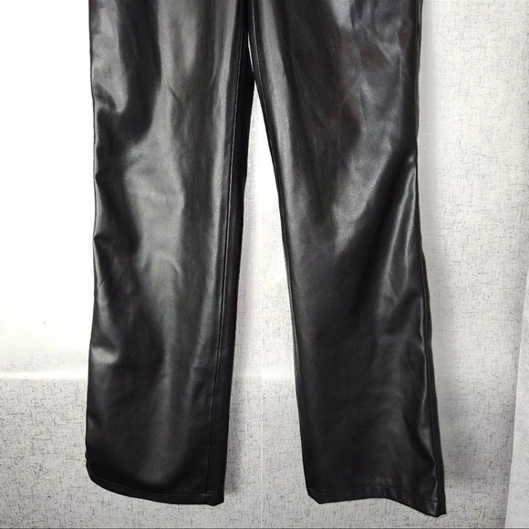 Zara Black Straight Leg Pants - Picture 4 of 5